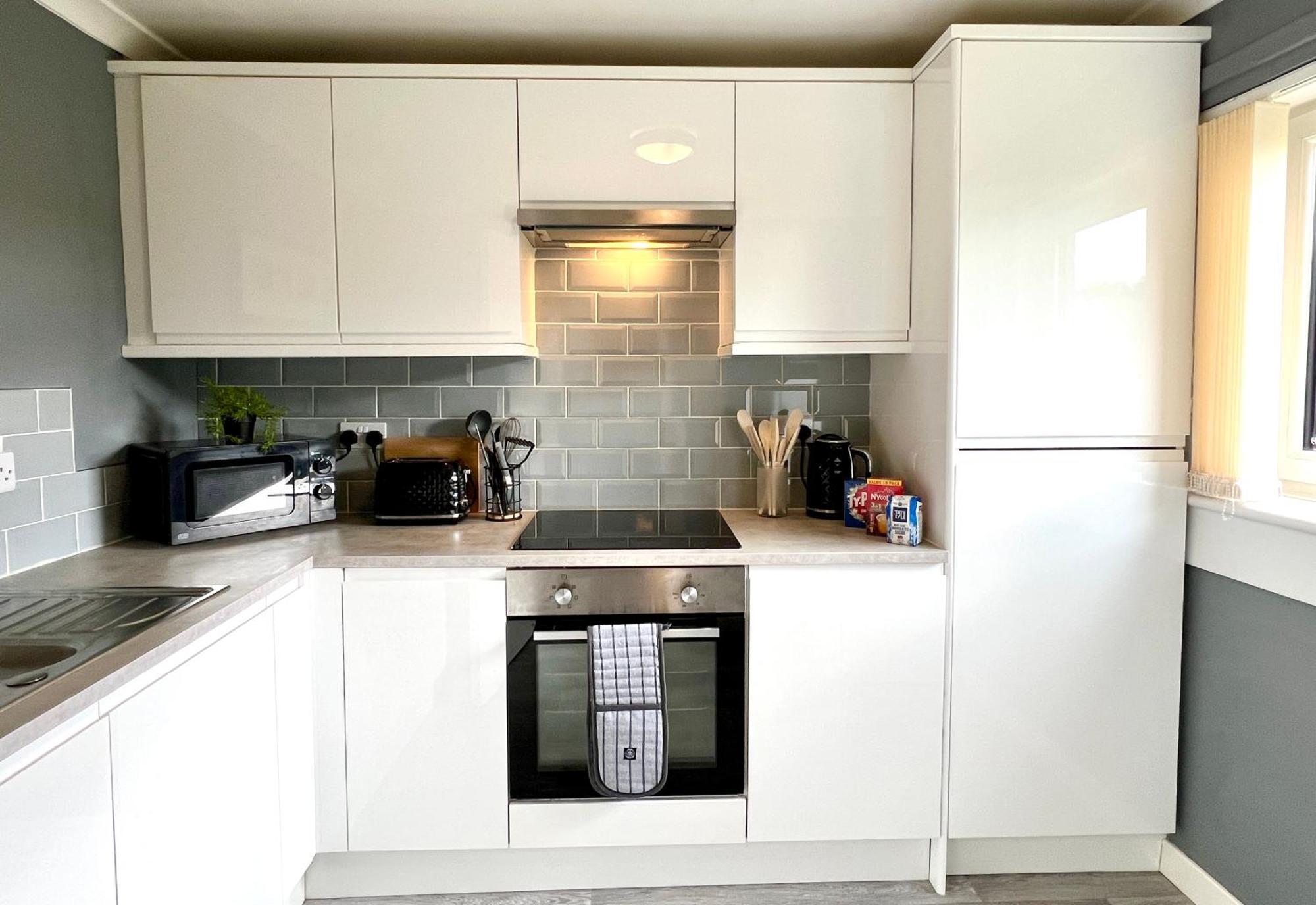 Spacious 2 Bed-Flat In Glasgow City - Free Parking Exterior foto